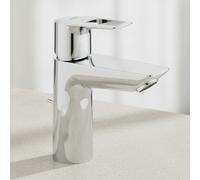 GROHE Grifo de lavabo monomando BauLoop 23887_1 M-Size Posición media frío croma