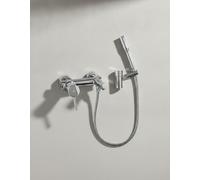 GROHE Grifo monomando para bañera Concetto 32212_1 montaje en pared con set de d