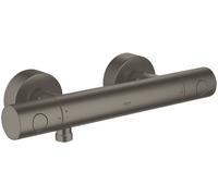 Grohe Grohtherm 1000 Cosmopolitan M grifo para ducha a pared con termostato Brushed Hard Graphite 34065AL2