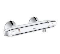 Mezclador termostático de ducha Grohe Grohtherm 1000, cromo, conexiones FastFixation S, 34550000