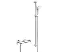 Grohe Grohtherm 500 mezclador termostático de ducha con varilla corredera y ducha de mano cromo