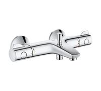 Grohe Grohtherm 800 grifo de bañera y ducha a pared con termostato StarLight Chrome 34576000