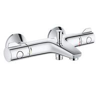 Grohe Grohtherm 800 mezclador termostático para bañera, alcance 168 mm, conexiones en S, 34567000