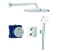 Grohe Grohtherm Conjunto empotrado con ducha mural Tempesta 250 Cube Chrome, 348