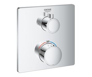 Grohe Grohtherm grifo de bañera y ducha empotrado con termostato cromo 24079000