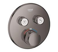 Grohe Grohtherm SmartControl grifo de bañera y ducha a pared con termostato Hard Graphite 29119A00