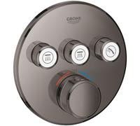 Grohe Grohtherm SmartControl grifo de bañera y ducha empotrado con termostato Hard Graphite 29121A00