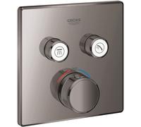 Grohe Grohtherm SmartControl grifo de bañera y ducha empotrado con termostato Hard Graphite 29124A00