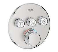 Grohe Grohtherm SmartControl grifo de bañera y ducha empotrado con termostato SuperSteel 29121DC0