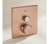 Grohe Grohtherm SmartControl Termostato empotrado con 1 llave Bronze, 29123DL0