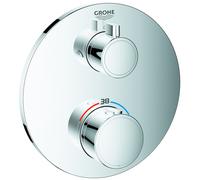 Mezclador termostático de ducha Grohe Grohtherm para Rapido SmartBox, con conmutador integrado de 2 vías, 2 consumidores, cromado