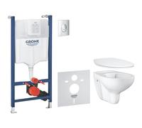 Grohe Inodoro 5 en 1 Inodoro Bau suspendido 3-6l 1,13m