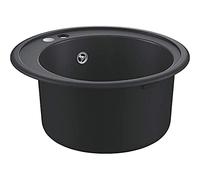 Grohe K400 - Fregadero individual y desagüe, 86 x 50 cm, Gris (Granite Black)