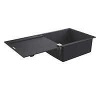 Grohe K500 - Fregadero individual y desagüe, 100 x 50 cm, Gris (Granite Black)