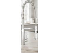 Grohe K7 Monomando de fregadero 1/2" HIGH Supersteel Infinity Finish, 32950DC0