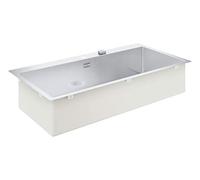 Grohe K800 - Fregadero acero inoxidable 1 cubeta 120-S, color acero inox
