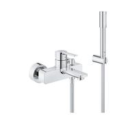 Grohe Lineare grifo de bañera y ducha a pared StarLight Chrome 33850001