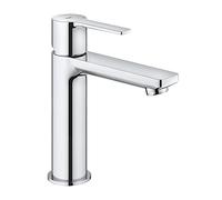 Grohe mezclador monomando lineal de lavabo, tamaÃ±o S, con desagÃŒe automÃ¡tico push open, 23106, Color: cromado - 23106001