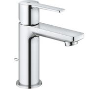 Mezclador monomando Lineare de Grohe para lavabo, tamaño XS, juego de desagüe, proyección de 107 mm, 32109001, Color: cromado