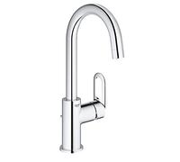 Grohe Loop - Grifo de lavabo monomando con barra de tiro, Tamaño L, 23763000