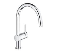 Grohe Minta Mezclador monomando de fregadero con caÃ±o de mousse, Color: cromado - 32918000