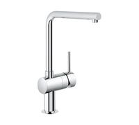 Mezclador monomando de fregadero GROHE Minta, caño en L, 31375000, Color: cromado