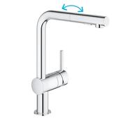 Grohe Minta grifo de cocina de pie StarLight Chrome 30274000
