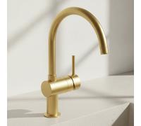 Grohe Minta Monomando de fregadero 1/2" HIGH Gold, 32917GN0