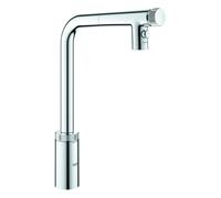 GROHE Minta SmartControl mezclador de fregadero, con doble rociador extraíble, 31889000, Color: cromado