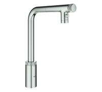 GROHE Minta SmartControl mezclador de fregadero, con doble rociador extraíble, 31889DC0, Color: -con antideslizante