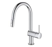 GROHE Minta Touch Quickfix - Grifo de fregadero electrónico, caño en C, cromo, ref. 31358002