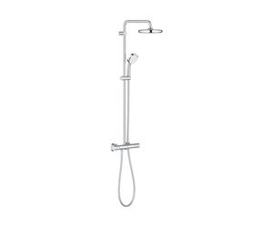 Grohe New Tempesta conjunto de ducha a pared con termostato StarLight Chrome 27922001
