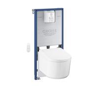 Grohe Pack 4 en 1 para WC suspendido Rapid SLX, bastidor 1,13 m, 36509SH0