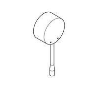 GROHE Palanca 46916 Grafito Duro Cepillado