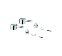 GROHE Par De Manijas 48310 Marcado Azul/Rojo Para Concetto Cromo