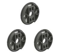 GROHE Placa de montaje de repuesto para taladrar o pegar para accesorios de baño GROHE Quickfix 40917000 (Paquete de 3)
