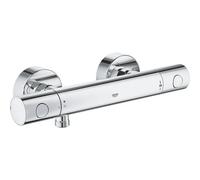 GROHE QuickFix Precision Get-Termostato ducha, tecnología Water Saving y botón de control ecológico, instalación con QuickSpanner incluída, cromado, 34773000