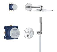 Grohe Precision Smartcontrol conjunto de ducha empotrado con termostato con rociador con efecto lluvia cromo 34874000