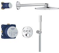Grohe Precision Smartcontrol conjunto de ducha empotrado con termostato con rociador con efecto lluvia cromo 34874000