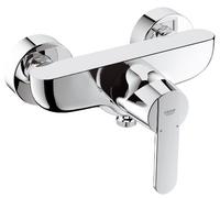 GROHE QuickFix Get, Grifo de ducha o bañera monomando (montaje en pared, menor consumo de agua, instalación con QuickSpanner incluída), cromo, 32888000