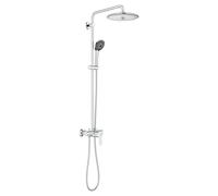 Grohe Vitalio Joy - Conjunto de ducha 260 con grifo de pared, 3 chorros, cromo 27684001