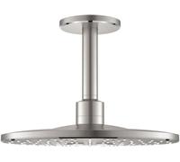 Grohe Rainshower brazo de ducha con efecto lluvia 31x31 cm circular acero 26477DC0