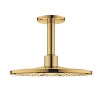 Grohe Rainshower brazo de ducha con efecto lluvia 31x31 cm circular Cool Sunrise 26477GL0