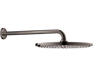 Grohe Rainshower brazo de ducha con efecto lluvia 31x31 cm circular Hard Graphite 26066A00