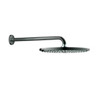 Grohe Rainshower brazo de ducha con efecto lluvia 31x31 cm circular Hard Graphite 26066A00