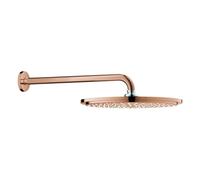 Grohe Rainshower Cosmopolitan 310 set de ducha mural, incl. brazo de ducha 380mm, 26066DA0, Color: cálido atardecer