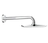 Grohe Rainshower Cosmopolitan - Conjunto de ducha ducha de chorro único, instalación en pared, con ecojoy, color cromo 210mm de diámetro Ref. 26062000