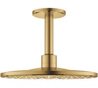 Grohe Rainshower ducha con efecto lluvia 31x31 cm circular Brushed Cool Sunrise 26477GN0