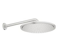 Grohe Rainshower ducha con efecto lluvia 31x31 cm circular SuperSteel 26066DC0