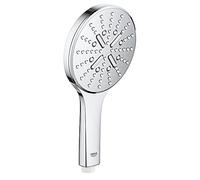 Grohe 26544000 - rociador de ducha (3 tipos de chorro), 130 mm
